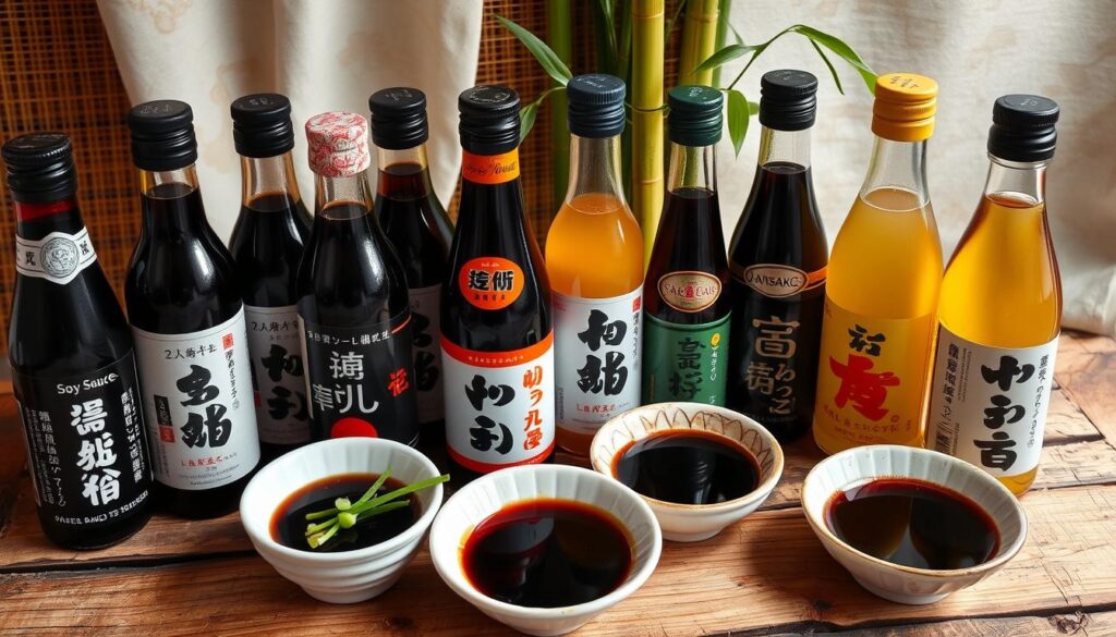 Japanese soy sauce varieties